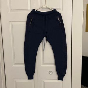 Navy blue joggers
